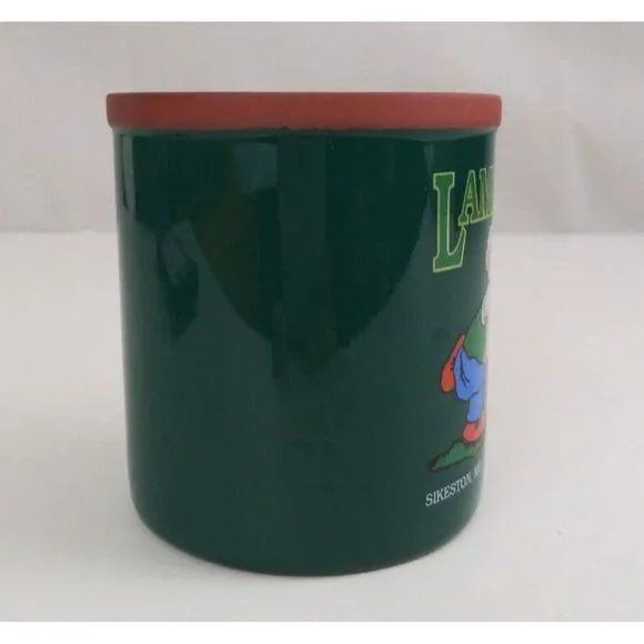 Vintage Lambert's Cafe The Only Home Of Throwed Rolls 3.5" Coffee Cup - Picture 2 of 6